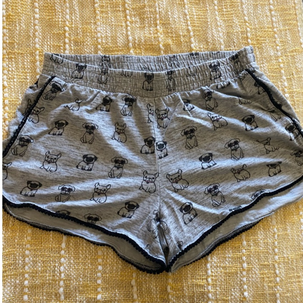 Justice dog shorts size 14/16